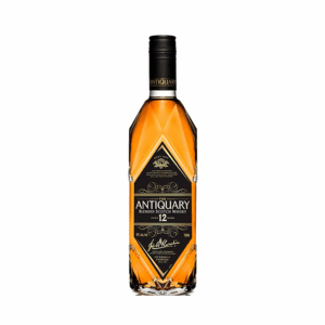 Botella de whisky escocés Antiquary 12 Años
