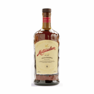 Ron Matusalem 15 Años Gran Reserva botella 700 ml sobre fondo blanco