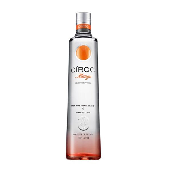 Vodka Cîroc Mango botella de 70cl – vodka francés infusionado con mango tropical