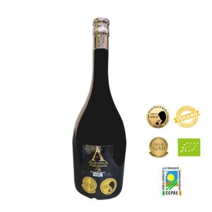 Botella de vino tinto Alkimia Negre, vino tinto catalán de calidad disponible en Barcelona Wines Online