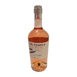 Botella de vino rosado Temple Rosat