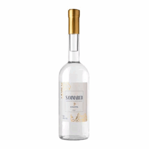 Grappa Sanmarco botella de licor italiano artesanal de alta calidad