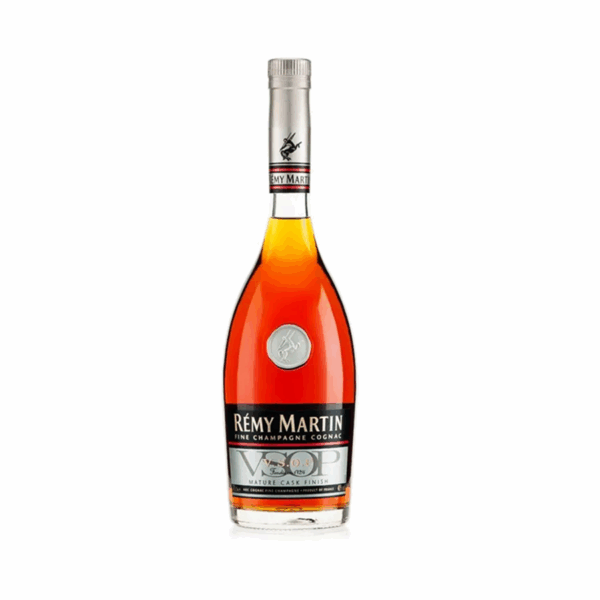 Botella de cognac Remy Martin VSOP disponible en Barcelona Wines Online