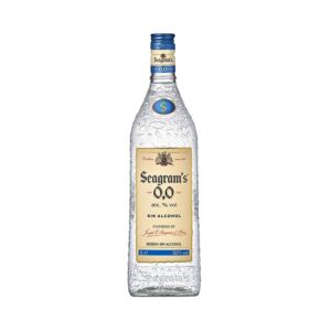 Botella de Seagram’s 0,0% Sin Alcohol – Ginebra sin alcohol premium