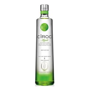 Botella de Vodka Cîroc Apple 70cl – Vodka premium francés con sabor a manzana verde