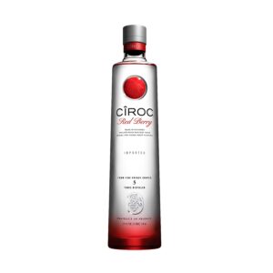 Botella de Vodka Cîroc Red Berry de 70cl con sabor afrutado disponible en Barcelona Wines Online