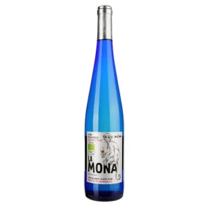 Botella de 75cl de La Mona Sal de Fiesta con diseño colorido y presentación artesanal.