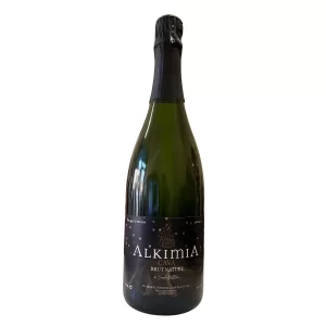 Botella de cava Alkimia brut nature